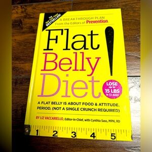 Flat Belly Diet Cookbook Exercise Book By Liz Vaccariello Fast Shipping